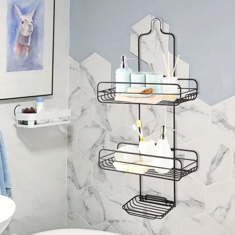 Rebrilliant Elexia Hanging Stainless Steel Shower Caddy Wayfair Canada